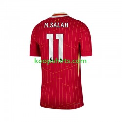 Liverpool Thuis Rood Tenue Heren Voetbalshirts Mohamed Salah 11 2024-2025 Korte Mouwen