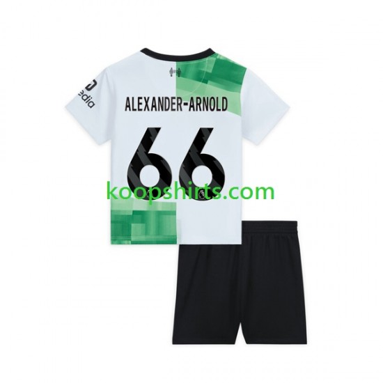 Liverpool Uit Tenue Kinder Voetbalshirts Trent Alexander-Arnold 66 2023-2024 Korte Mouwen Liverpool Uit Tenue Kinder Voetbalshirts Trent Alexander-Arnold 66 2023-2024 Korte Mouwen