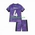 Liverpool Derde Tenue Kinder Voetbalshirts Virgil van Dijk 4 2023-2024 Korte Mouwen