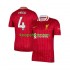 Liverpool Thuis Rood Tenue Heren Voetbalshirts Virgil van Dijk 4 2024-2025 Korte Mouwen