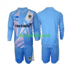 Los Angeles Galaxy Doelman Uit Tenue Kinder Voetbalshirts 2024-2025 Lange Mouwen