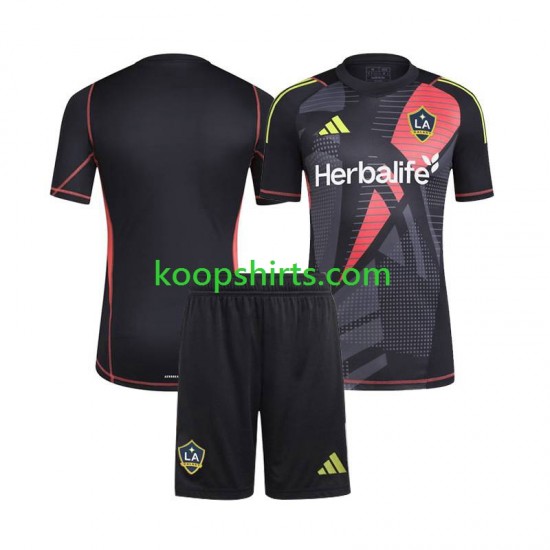 Los Angeles Galaxy Doelman Thuis Zwart Tenue Kinder Voetbalshirts 2024 Korte Mouwen Los Angeles Galaxy Doelman Thuis Zwart Tenue Kinder Voetbalshirts 2024 Korte Mouwen