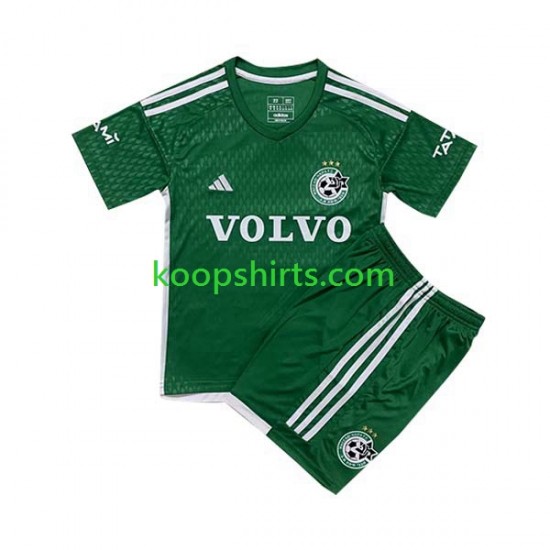 Maccabi Haifa Thuis Tenue Kinder Voetbalshirts 2023-2024 Korte Mouwen Maccabi Haifa Thuis Tenue Kinder Voetbalshirts 2023-2024 Korte Mouwen