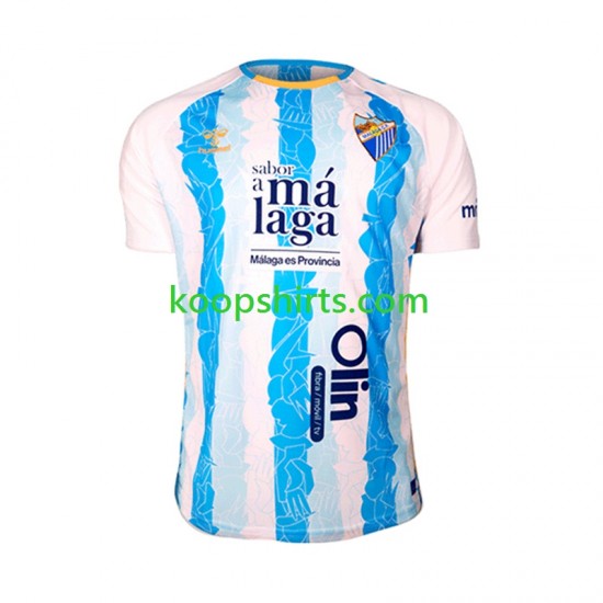 Málaga CF Thuis Tenue Heren Voetbalshirts 2024-2025 Korte Mouwen Málaga CF Thuis Tenue Heren Voetbalshirts 2024-2025 Korte Mouwen