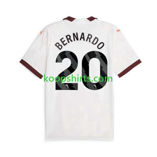 Manchester City Uit Tenue Heren Voetbalshirts Bernardo Silva 20 2023-2024 Korte Mouwen Manchester City Uit Tenue Heren Voetbalshirts Bernardo Silva 20 2023-2024 Korte Mouwen