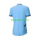 Manchester City Thuis Blauw Tenue Heren Voetbalshirts 2024-2025 Korte Mouwen