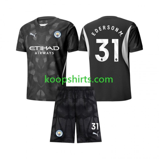 Manchester City Doelman Vierde Tenue Kinder Voetbalshirts Ederson Moraes 31 2024-2025 Korte Mouwen Manchester City Doelman Vierde Tenue Kinder Voetbalshirts Ederson Moraes 31 2024-2025 Korte Mouwen