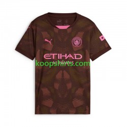 Manchester City Doelman Thuis Tenue Heren Voetbalshirts 2024-2025 Korte Mouwen