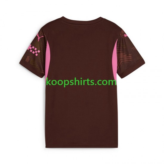 Manchester City Doelman Thuis Tenue Heren Voetbalshirts 2024-2025 Korte Mouwen
