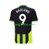 Manchester City Uit Tenue Heren Voetbalshirts Haaland 9 2024-2025 Korte Mouwen