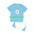 Manchester City Thuis Tenue Kinder Voetbalshirts Haaland 9 2023-2024 Korte Mouwen