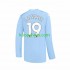 Manchester City Thuis Tenue Heren Voetbalshirts J. ALVAREZ 19 2023-2024 Lange Mouwen