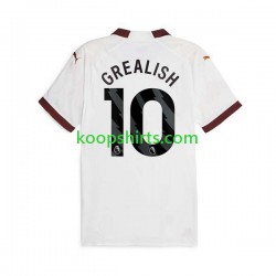 Manchester City Uit Tenue Heren Voetbalshirts Jack Grealish 10 2023-2024 Korte Mouwen