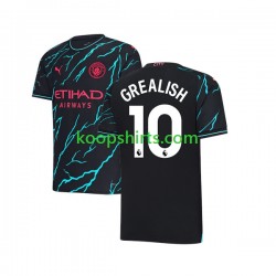 Manchester City Derde Tenue Heren Voetbalshirts Jack Grealish 10 2023-2024 Korte Mouwen