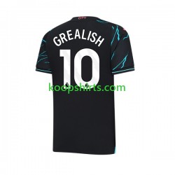 Manchester City Derde Tenue Heren Voetbalshirts Jack Grealish 10 2023-2024 Korte Mouwen