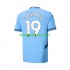 Manchester City Thuis Tenue Heren Voetbalshirts Julian Alvarez 19 2024-2025 Korte Mouwen