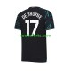 Manchester City Derde Tenue Heren Voetbalshirts Kevin De Bruyne 17 2023-2024 Korte Mouwen