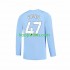 Manchester City Thuis Tenue Heren Voetbalshirts Phil Foden 47 2023-2024 Lange Mouwen