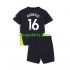 Manchester City Uit Tenue Kinder Voetbalshirts RODRIGO 16 2024-2025 Korte Mouwen