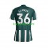 Manchester United Uit Tenue Heren Voetbalshirts Anthony Elanga 36 2023-2024 Korte Mouwen