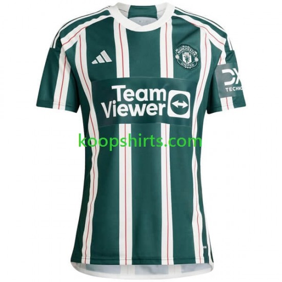 Manchester United Uit Tenue Heren Voetbalshirts 2023-2024 Korte Mouwen Manchester United Uit Tenue Heren Voetbalshirts 2023-2024 Korte Mouwen