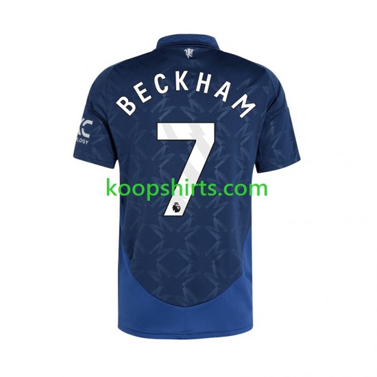 Manchester United Uit Tenue Heren Voetbalshirts Beckham 7 2024-2025 Korte Mouwen Manchester United Uit Tenue Heren Voetbalshirts Beckham 7 2024-2025 Korte Mouwen