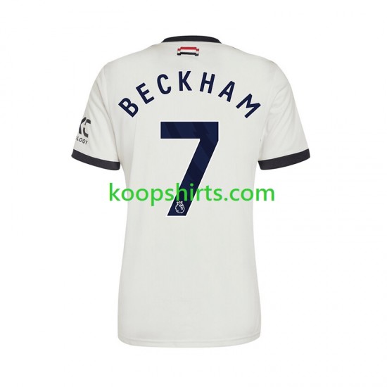 Manchester United Derde Tenue Heren Voetbalshirts Beckham 7 2024-2025 Korte Mouwen Manchester United Derde Tenue Heren Voetbalshirts Beckham 7 2024-2025 Korte Mouwen