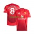Manchester United Thuis Rood Tenue Heren Voetbalshirts Bruno Fernandes 8 2024-2025 Korte Mouwen