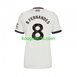 Manchester United Derde Tenue Heren Voetbalshirts Bruno Fernandes 8 2024-2025 Korte Mouwen