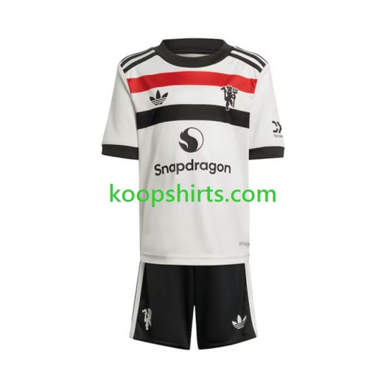 Manchester United Derde Tenue Kinder Voetbalshirts 2024-2025 Korte Mouwen Manchester United Derde Tenue Kinder Voetbalshirts 2024-2025 Korte Mouwen