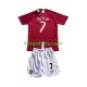 Manchester United Retro Thuis Tenue Kinder Voetbalshirts Cristiano Ronaldo 7 Champion League 2007 Korte Mouwen Manchester United Retro Thuis Tenue Kinder Voetbalshirts Cristiano Ronaldo 7 Champion League 2007 Korte Mouwen