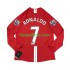 Manchester United Retro Thuis Tenue Heren Voetbalshirts Cristiano Ronaldo 7 2007 Lange Mouwen