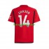 Manchester United Thuis Tenue Heren Voetbalshirts Eriksen 14 2023-2024 Korte Mouwen