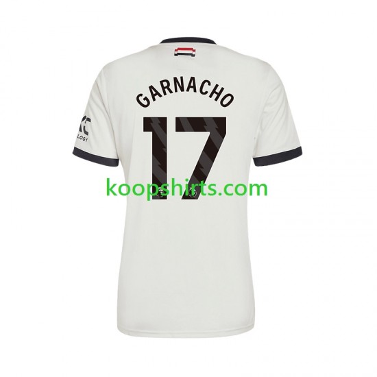 Manchester United Derde Tenue Heren Voetbalshirts GARNACHO 17 2024-2025 Korte Mouwen Manchester United Derde Tenue Heren Voetbalshirts GARNACHO 17 2024-2025 Korte Mouwen