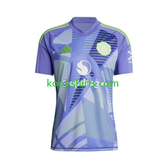 Manchester United Doelman Thuis Tenue Heren Voetbalshirts 2024-2025 Korte Mouwen Manchester United Doelman Thuis Tenue Heren Voetbalshirts 2024-2025 Korte Mouwen