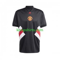 Manchester United Retro Thuis Tenue Heren Voetbalshirts Icon 2022-2023 Korte Mouwen
