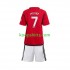 Manchester United Thuis Tenue Kinder Voetbalshirts Mount 7 2023-2024 Korte Mouwen