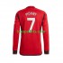 Manchester United Thuis Tenue Heren Voetbalshirts Mount 7 2023-2024 Lange Mouwen