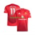 Manchester United Thuis Rood Tenue Heren Voetbalshirts Rasmus Hojlund 11 2024-2025 Korte Mouwen