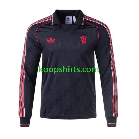 Manchester United Thuis Tenue Heren Voetbalshirts Special 2024 Lange Mouwen Manchester United Thuis Tenue Heren Voetbalshirts Special 2024 Lange Mouwen