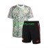 Manchester United Thuis Tenue Kinder Voetbalshirts Stone Roses 2023-2024 Korte Mouwen