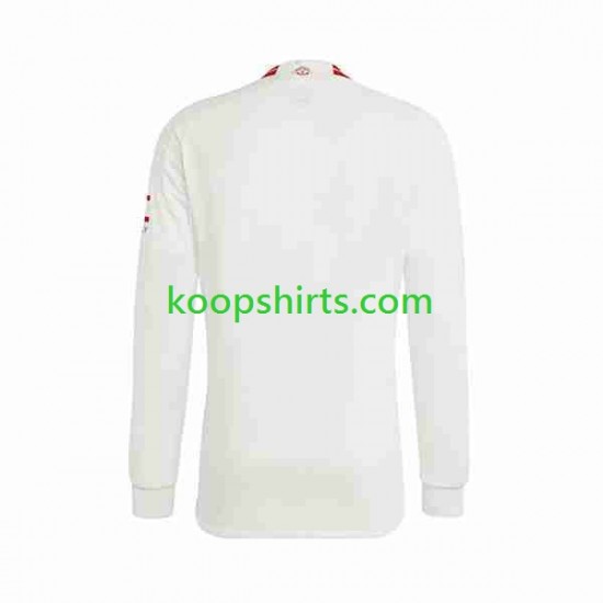 Manchester United Derde Tenue Heren Voetbalshirts 2023-2024 Lange Mouwen