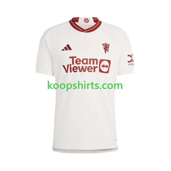 Manchester United Derde Tenue Heren Voetbalshirts 2023-2024 Korte Mouwen Manchester United Derde Tenue Heren Voetbalshirts 2023-2024 Korte Mouwen