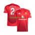 Manchester United Thuis Rood Tenue Heren Voetbalshirts Victor Lindelof 2 2024-2025 Korte Mouwen