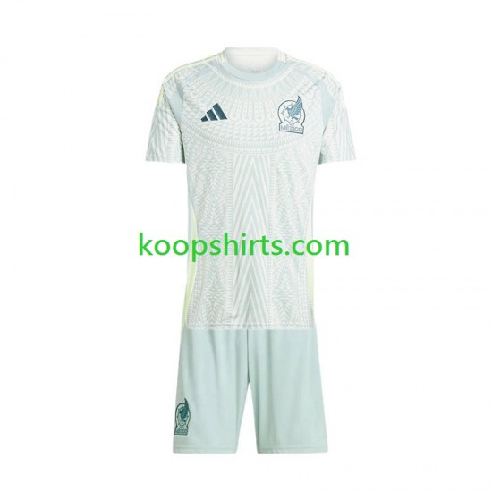 Mexico Uit Tenue Kinder Voetbalshirts Copa America 2024 Korte Mouwen Mexico Uit Tenue Kinder Voetbalshirts Copa America 2024 Korte Mouwen