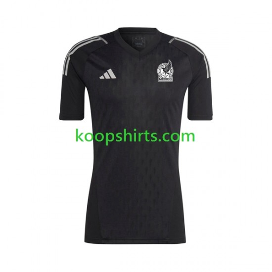 Mexico Doelman Thuis Tenue Heren Voetbalshirts 2022 Korte Mouwen Mexico Doelman Thuis Tenue Heren Voetbalshirts 2022 Korte Mouwen