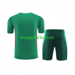 Mexico Groente Voetbal training shirt en shorts 2023-2024