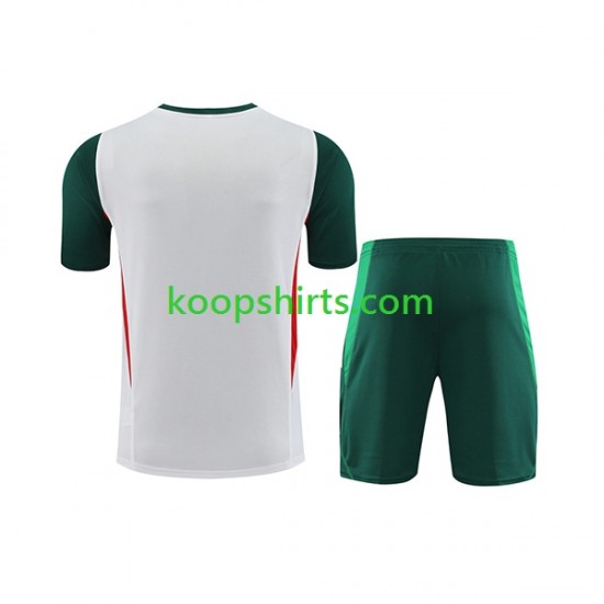Mexico Wit Voetbal training shirt en shorts 2023-2024