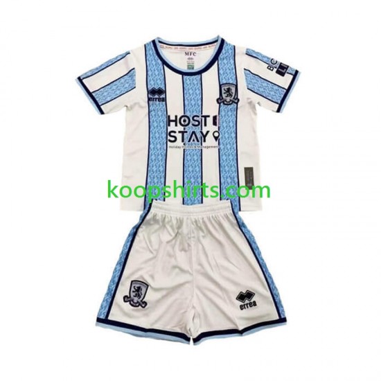 Middlesbrough Uit Tenue Kinder Voetbalshirts 2024-2025 Korte Mouwen Middlesbrough Uit Tenue Kinder Voetbalshirts 2024-2025 Korte Mouwen