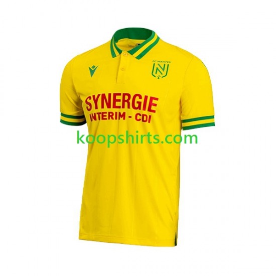 Nantes Thuis Tenue Heren Voetbalshirts 2023-2024 Korte Mouwen Nantes Thuis Tenue Heren Voetbalshirts 2023-2024 Korte Mouwen
